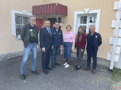Рабочая поездка начальника Управления ветеринарии Кротова Леонида Николаевича